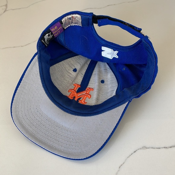 Vintage 90s NY Mets Starter MLB Velcro Back Hat / OS - Picture 7 of 7